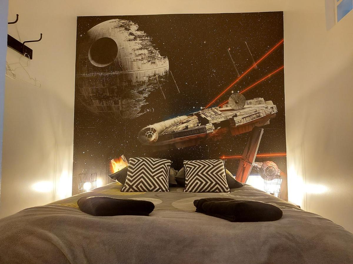 Appartement Cinema Video-Projecteur Et Garage Онфлер Екстер'єр фото